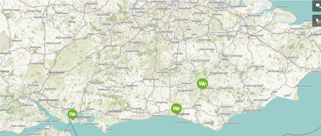 Weald Locations Weald locations